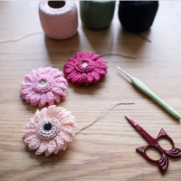 Gerbera haakpatroon