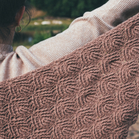 Highlands sjaal PDF Patroon