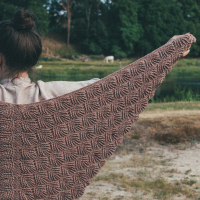 Highlands sjaal PDF Patroon