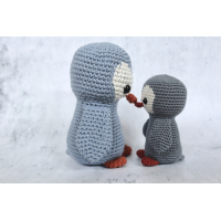 Pinguin Onesiegurumi