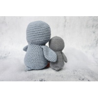 Pinguin Onesiegurumi