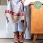 Kleurenspel sjaal PDF Patroon
