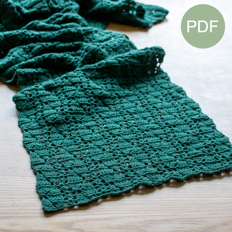 Klimop Sjaal PDF Patroon