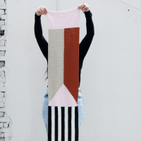 Patchwork sjaal PDF Patroon