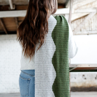 Retro sjaal PDF Patroon