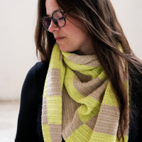 Vlaggenschip sjaal PDF Patroon