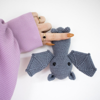 Vleermuis Onesiegurumi