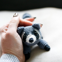 Wasbeer Onesiegurumi