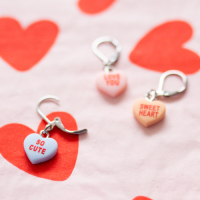 Stekenmarkeerders set Candy Hearts