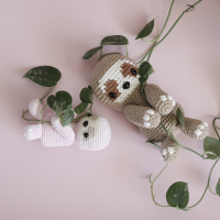 Luiaard Onesiegurumi