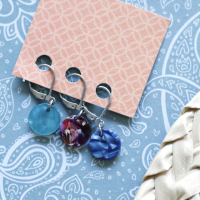 Stekenmarkeerders Set Confetti Blauw