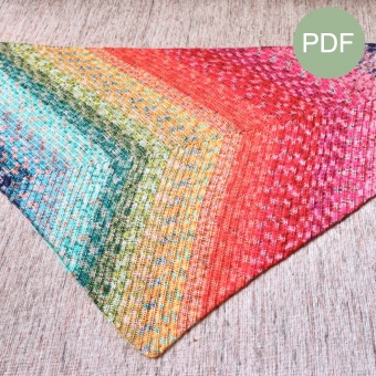 Adfade sjaal PDF Patroon