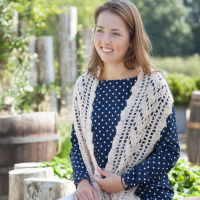 Bourgondisch sjaaltje PDF Patroon