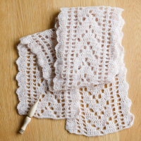 Bourgondisch sjaaltje PDF Patroon