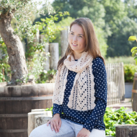 Bourgondisch sjaaltje PDF Patroon