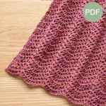 Subtiele Chevron sjaal PDF Patroon