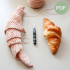 Petit Croissant sjaal PDF Patroon