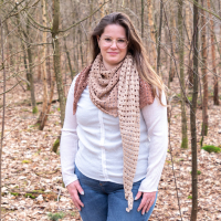 Kiezel Sjaal PDF Patroon