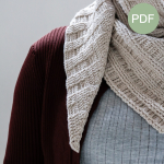 Vlechtwerk sjaal PDF Patroon