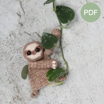 Mini Luiaard Lappenpop Pdf Patroon