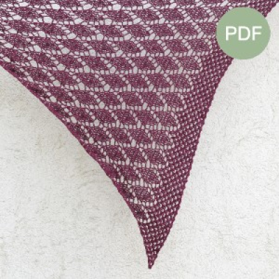 Dansende Lichtjes Sjaal PDF Patroon