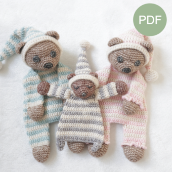 Duo Deal: Slaapbeer en mini Slaapbeer Pdf patroon