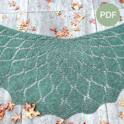 Mandala Sjaal PDF Patroon