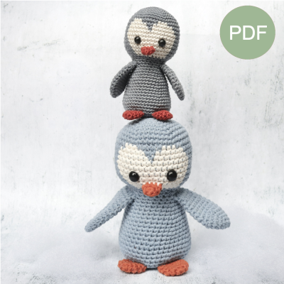 Pinguin Onesiegurumi