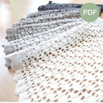 Schaduwspel Sjaal PDF Patroon