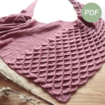 Woestijnbloem Sjaal PDF Patroon