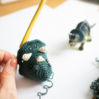 Triceratops Onesiegurumi