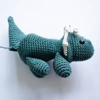 Triceratops Onesiegurumi