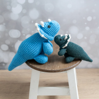 Triceratops Onesiegurumi