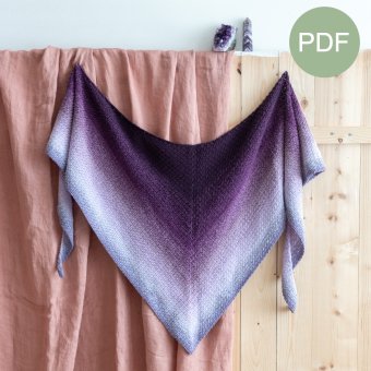 Amethist sjaal PDF Patroon