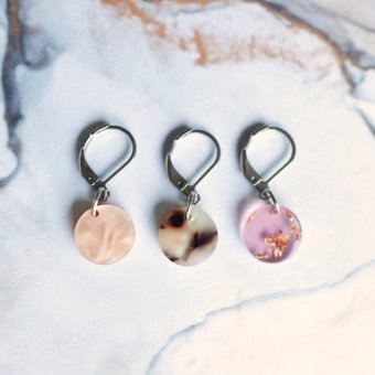 Stekenmarkeerders Set Confetti Roze