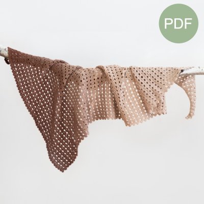 Kiezel Sjaal PDF Patroon