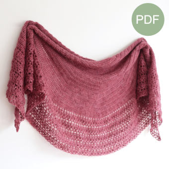 Ontspanning Sjaal PDF Patroon
