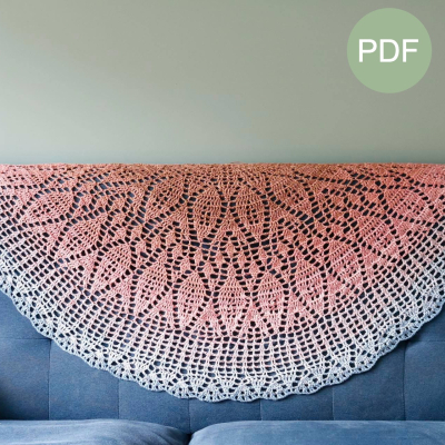 Sterrenstof sjaal PDF Patroon