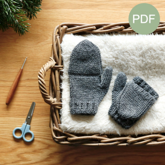 Flapwanten of Polswarmers PDF Patroon