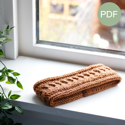 Keltische Kabel Hoofdband PDF Patroon