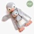 Duo Deal: Pinguin Lappenpop en Baby Pinguin mini Lappenpop Pdf patroon