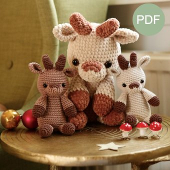 Rendier Onesiegurumi