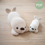 Zeehond Onesiegurumi