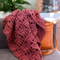 Zonneschijn sjaal PDF Patroon